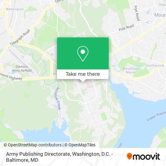 Army Publishing Directorate map