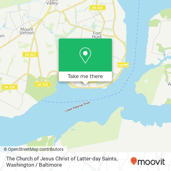 The Church of Jesus Christ of Latter-day Saints map