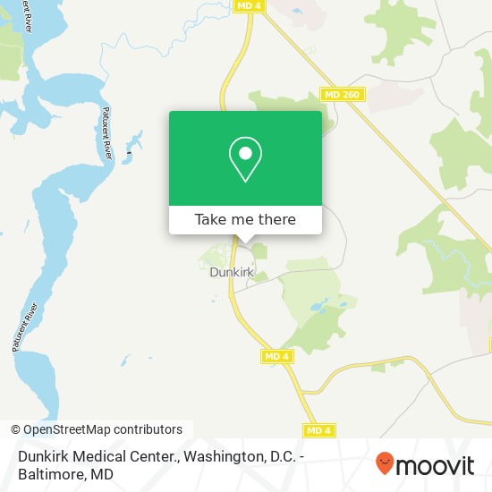 Dunkirk Medical Center. map