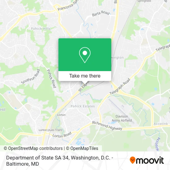 Department of State SA 34 map