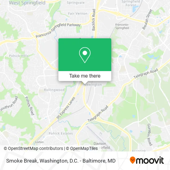 Mapa de Smoke Break