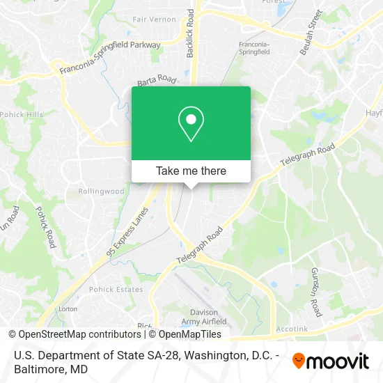 U.S. Department of State SA-28 map