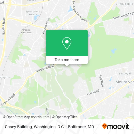Casey Building map