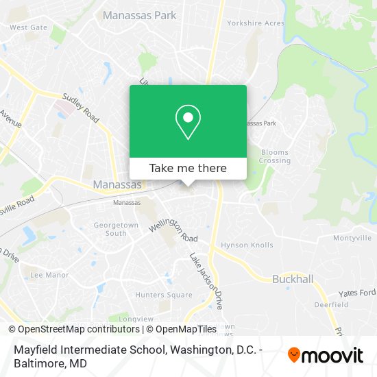 Mapa de Mayfield Intermediate School