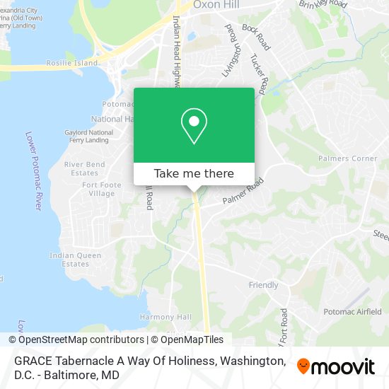 GRACE Tabernacle A Way Of Holiness map