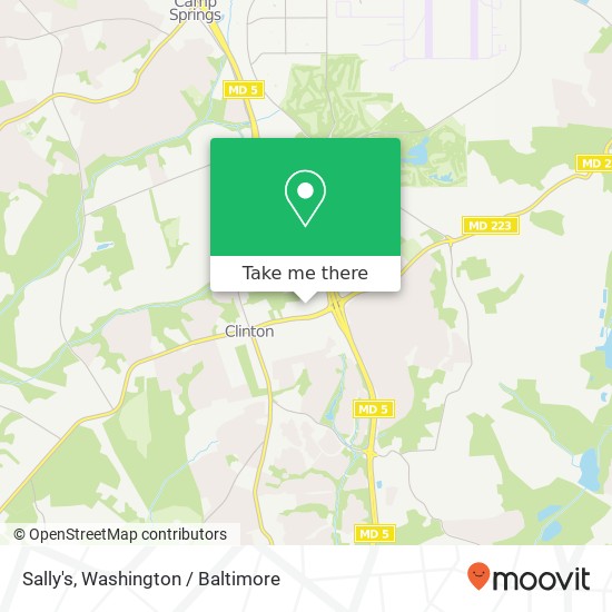 Sally's map