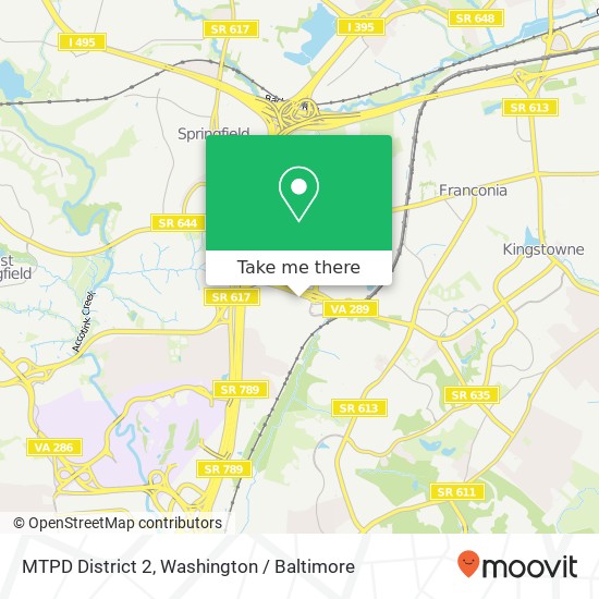Mapa de MTPD District 2
