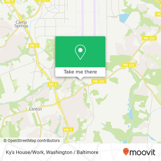 Ky's House/Work map