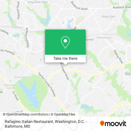 Rafagino Italian Restaurant map