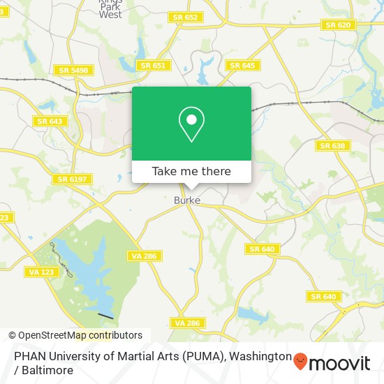 PHAN University of Martial Arts (PUMA) map