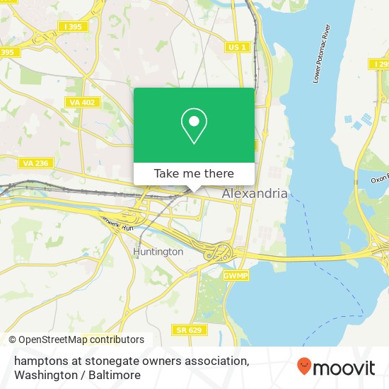 hamptons at stonegate owners association map