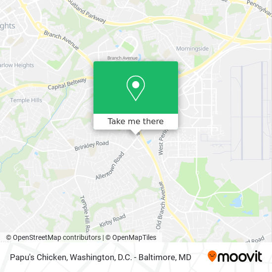 Mapa de Papu's Chicken