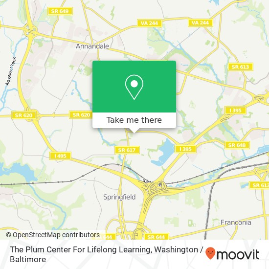 The Plum Center For Lifelong Learning map