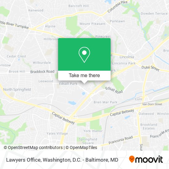 Lawyers Office map