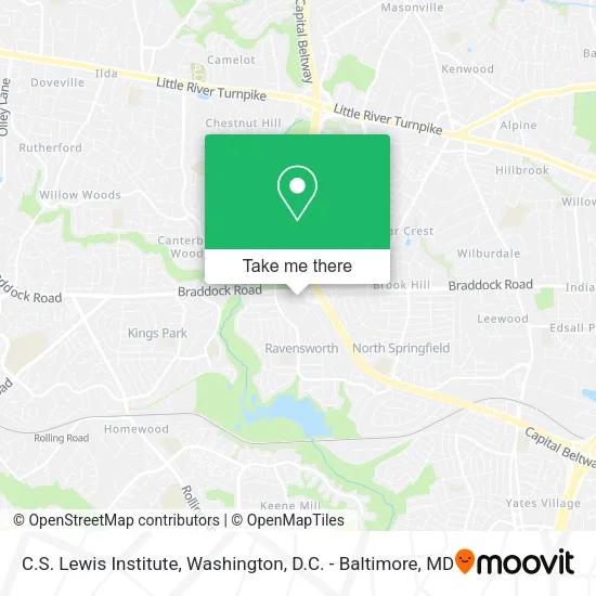 Mapa de C.S. Lewis Institute