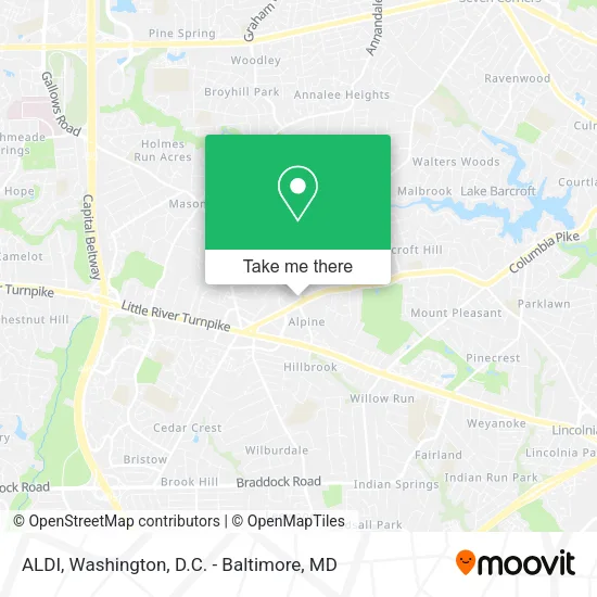ALDI map