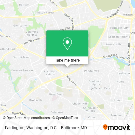 Fairlington map