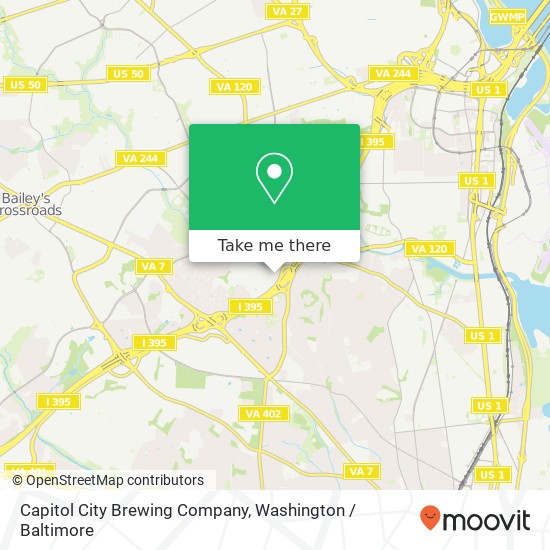 Capitol City Brewing Company map