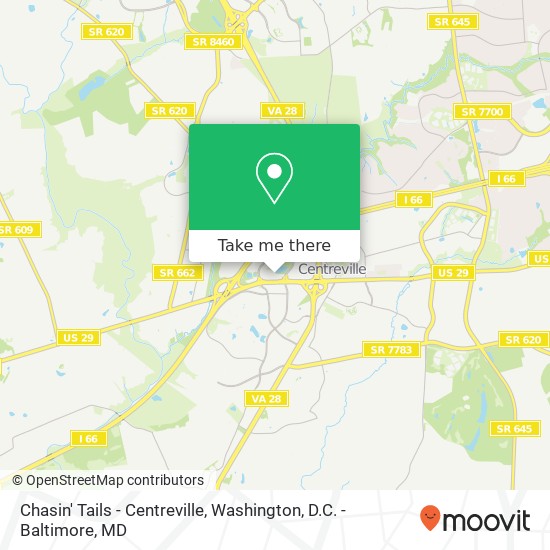 Mapa de Chasin' Tails - Centreville