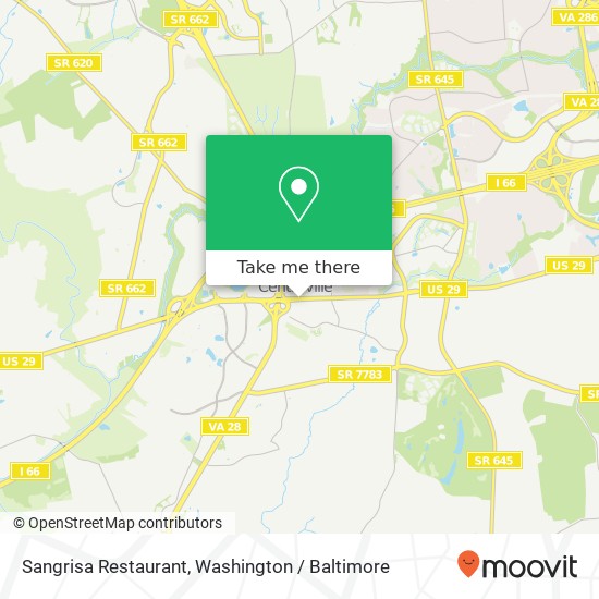 Sangrisa Restaurant map