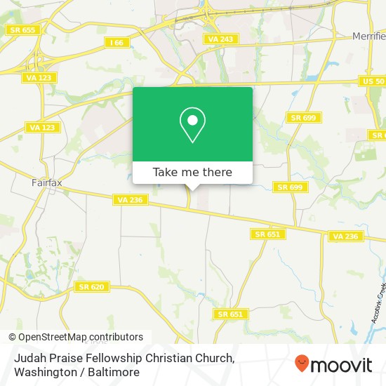 Judah Praise Fellowship Christian Church map