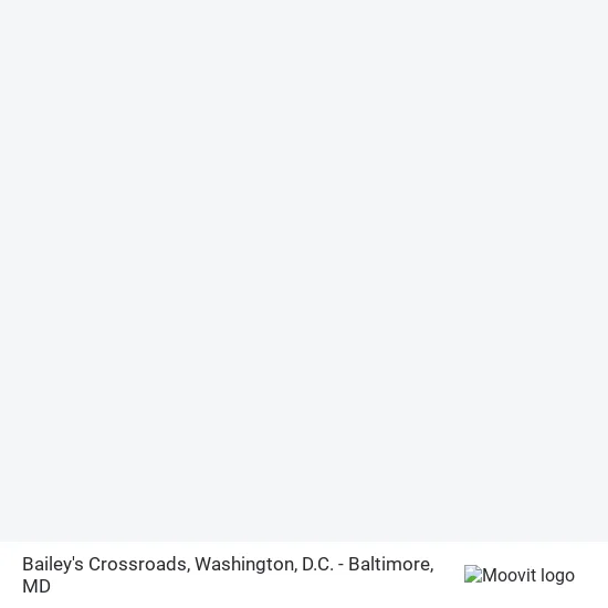 Bailey's Crossroads map