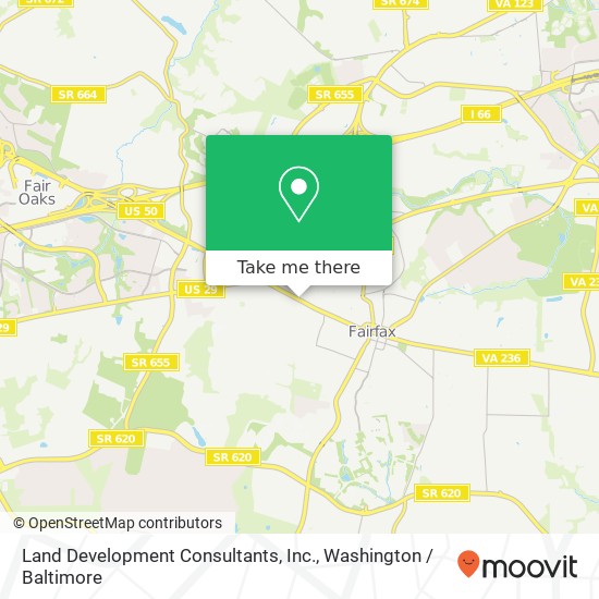 Mapa de Land Development Consultants, Inc.