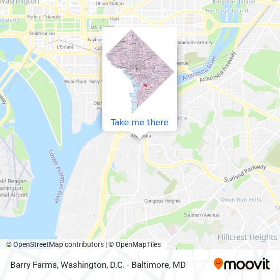 Barry Farms map