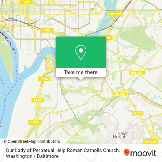 Mapa de Our Lady of Perpetual Help Roman Catholic Church