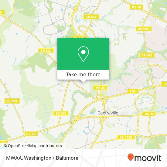 Mapa de MWAA