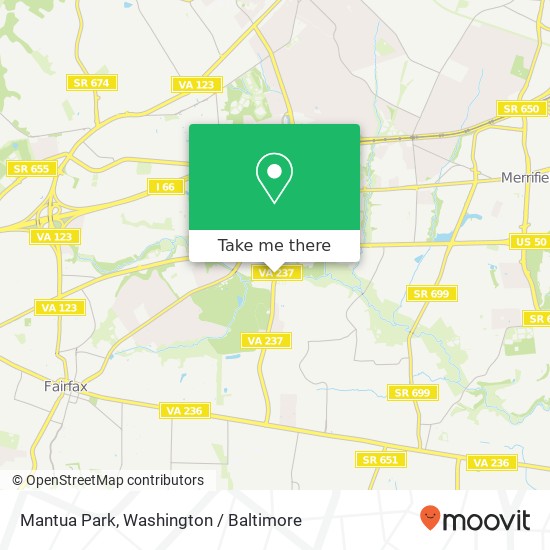 Mantua Park map
