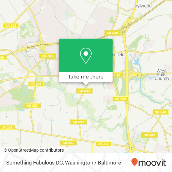 Mapa de Something Fabulous DC