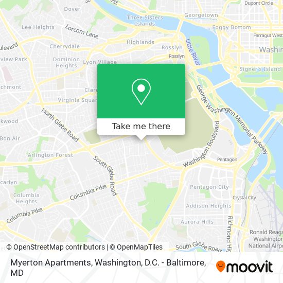 Myerton Apartments map