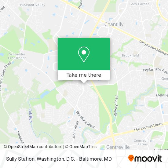 Sully Station map
