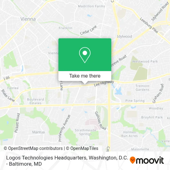 Mapa de Logos Technologies Headquarters