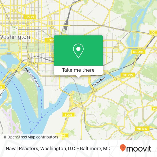 Naval Reactors map