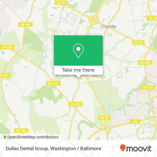 Mapa de Dulles Dental Group