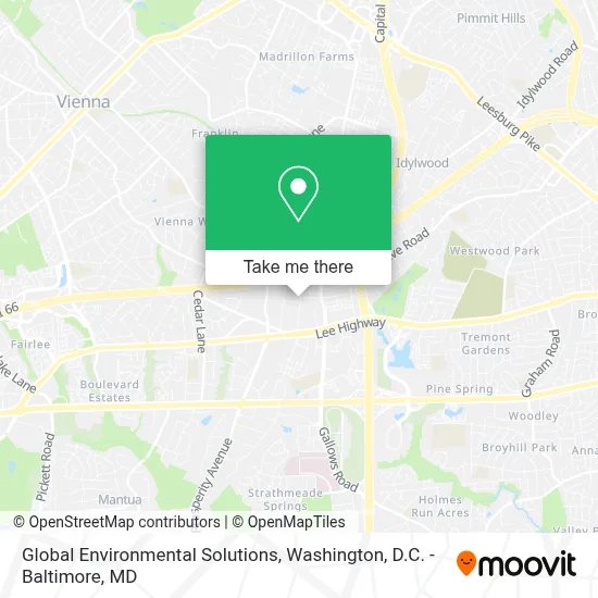 Global Environmental Solutions map