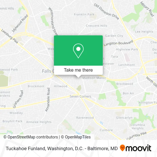 Tuckahoe Funland map