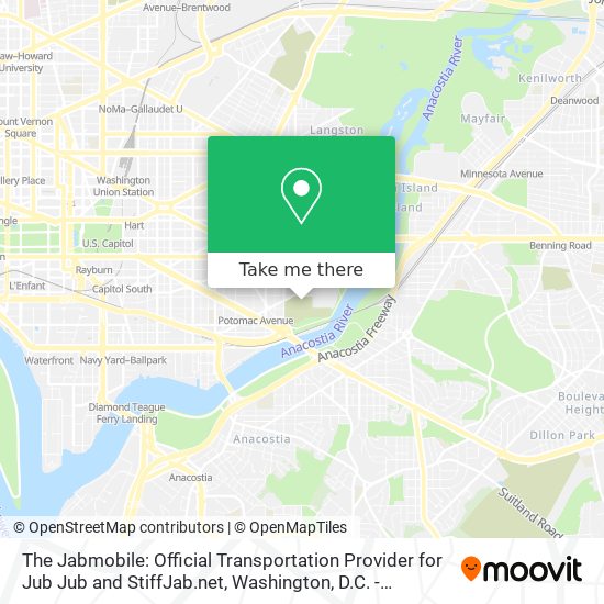 Mapa de The Jabmobile: Official Transportation Provider for Jub Jub and StiffJab.net