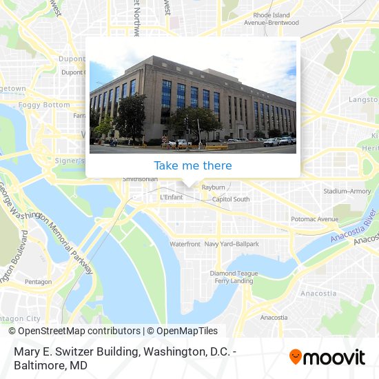 Mapa de Mary E. Switzer Building