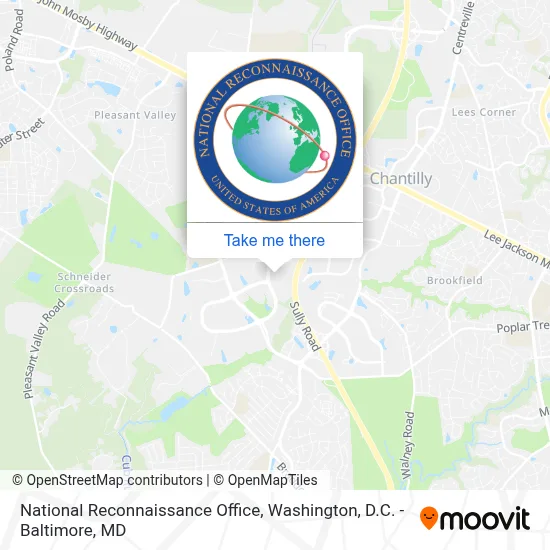 National Reconnaissance Office map