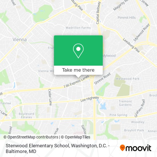 Mapa de Stenwood Elementary School