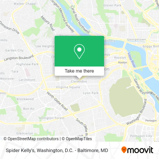 Mapa de Spider Kelly's