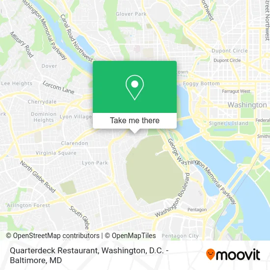 Quarterdeck Restaurant map