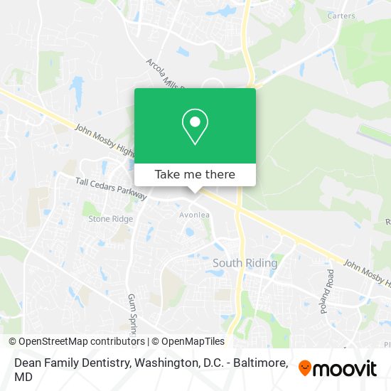 Dean Family Dentistry map