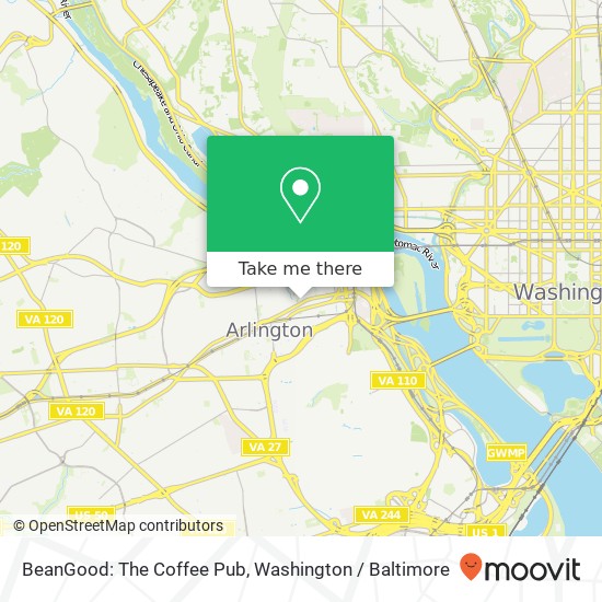 BeanGood: The Coffee Pub map