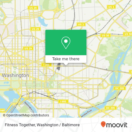 Mapa de Fitness Together