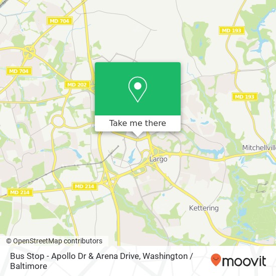 Mapa de Bus Stop - Apollo Dr & Arena Drive