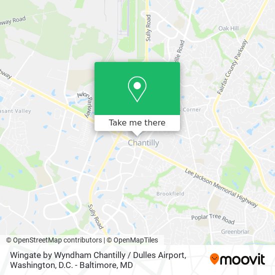 Mapa de Wingate by Wyndham Chantilly / Dulles Airport